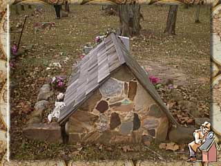 Barnoskie Cemetery Spirit House