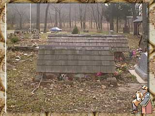 Barnoskie Cemetery Spirit House